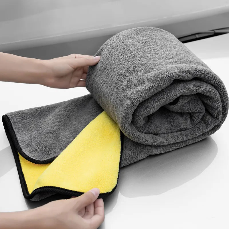 Truck Car Microfiber Towel: Super Absorbent, Multi-Purpose Cleaning Cloth  ourlum.com   