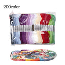 Cross Stitch Embroidery Floss Thread Set: Elevate Creativity & Quality  ourlum.com 200 Colors No Repeat  