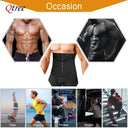 Qtree Men Waist Trainer Corset Tummy Control Fitness Shapewear