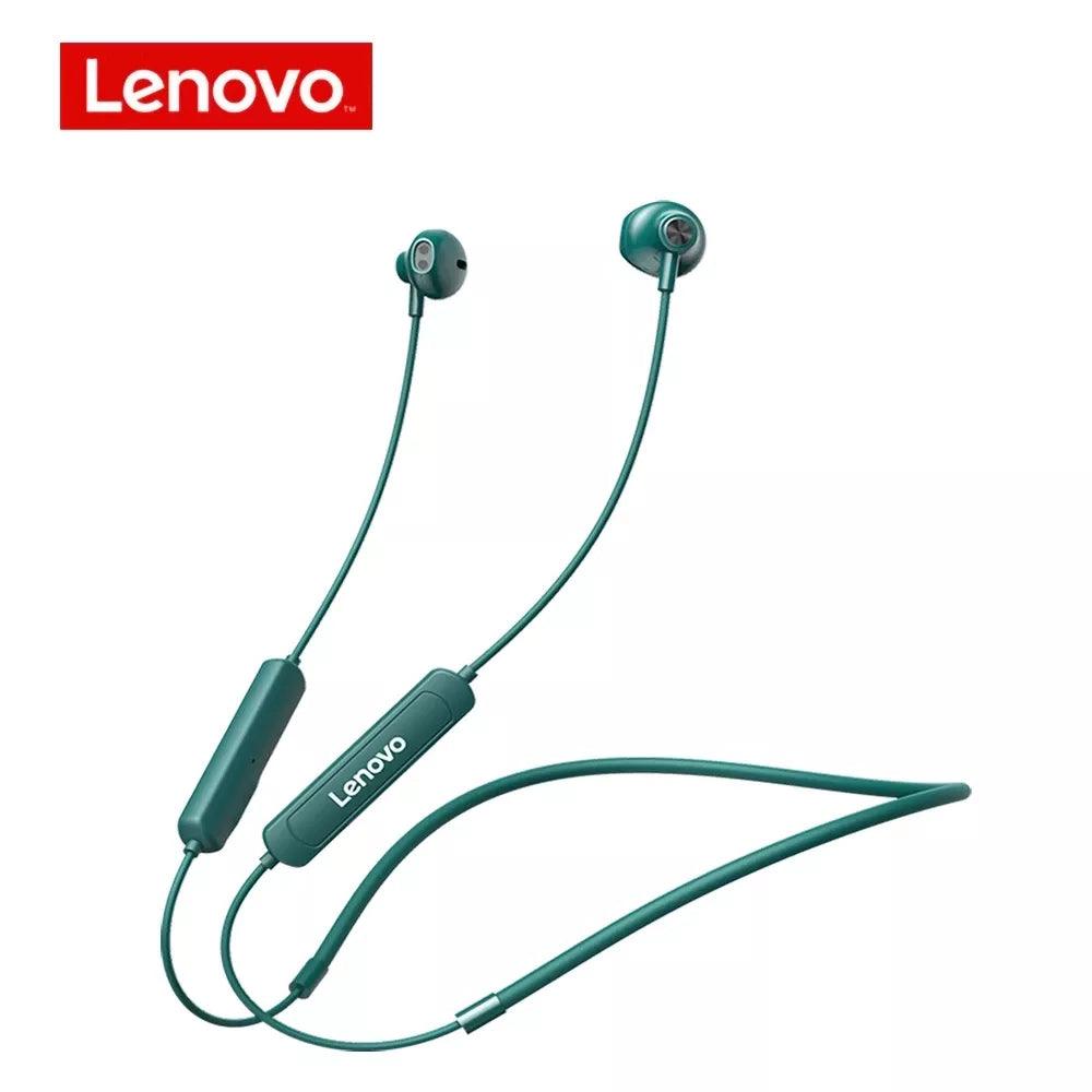 Lenovo SH1 Wireless Earphone: Bluetooth 5.0, HIFI Sound, IPX5 Waterproof, Magnetic Neckband & Long Battery Life  ourlum.com   