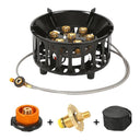 High-Power Portable Camping Stove 16800W Windproof Gas Burner