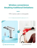 4 In 1 Wireless Hair Dryer Multifunctional Travel USB Blower