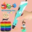 3D Printing Pen: Camouflage Children's Toy Kit - Creative Craft Set  ourlum.com   