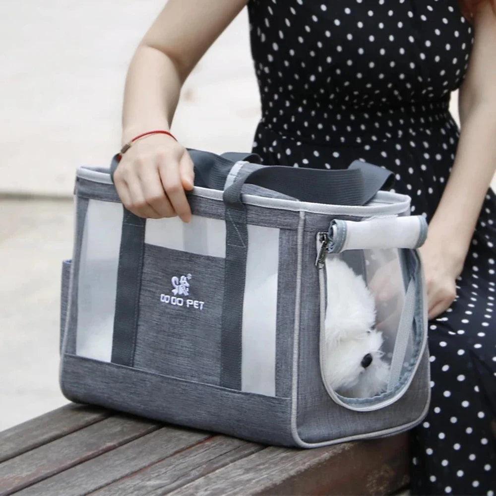 Pet Dog and Cat Portable Carrier Backpack: Stylish and Breathable Outdoor Pet Bag  ourlum.com   