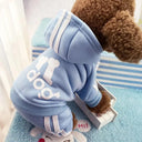 French Bulldog Puppy Dog Costume & Jumpsuit for Small Medium Dogs  ourlum.com Light Blue XS 0.5-1.2KG 