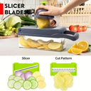 14/16 In 1 Multifunctional Vegetable Chopper Handle Food Grate