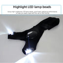 Fingerless Gloves LED Flashlight Outdoor Fishing Camping Tools