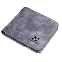 Slim Leather Hipster Wallet: Stylish Billfold with Compartments