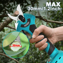 Cordless Electric Pruning Shears Brushless Garden Cutter