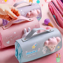 3D Kawaii Pencil Case Girls Decompression Pen Pouch Cute Waterproof School Supplies Aesthetic Organizer Box  Korean Stationery