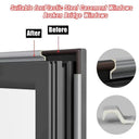 Acoustic Foam Window Seal Strip - Energy Efficient Soundproofing Tape for Casement Windows and Doors  ourlum.com   