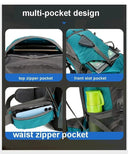 Waterproof Nylon Bag Camping Travel Backpack With Rain Cover