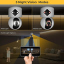 4MP WiFi Baby Monitor with AI Motion Tracking and Night Vision