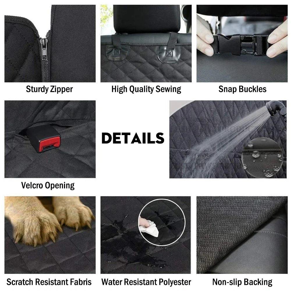 Dog Pet Carrier Hammock Seat Cover: Safety Protector Mat for Travel  ourlum.com   