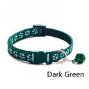 Colorful Cartoon Pet Collar with Bell - Adjustable Safety Necklace  ourlum.com d  