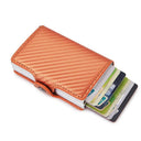 Carbon Fiber RFID Blocking Card Holder Stylish Wallet for Men