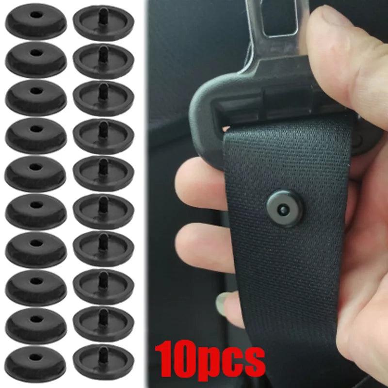 Automobile Seat Belt Spacing Limit Stopper Set - Pack of 10 Pairs  ourlum.com   