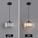 Glass Led Pendant Light Modern Ceiling Lamp Adjustable Fixture