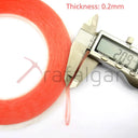 Acrylic Adhesive Red Film Clear Double Side Tape for Phone Tablet Glass  ourlum.com   