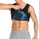 Men's Sauna Sweat Vest for Weight Loss & Body Shaping