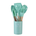 12-Piece Eco-Friendly Non-Stick Silicone Kitchen Utensils Set