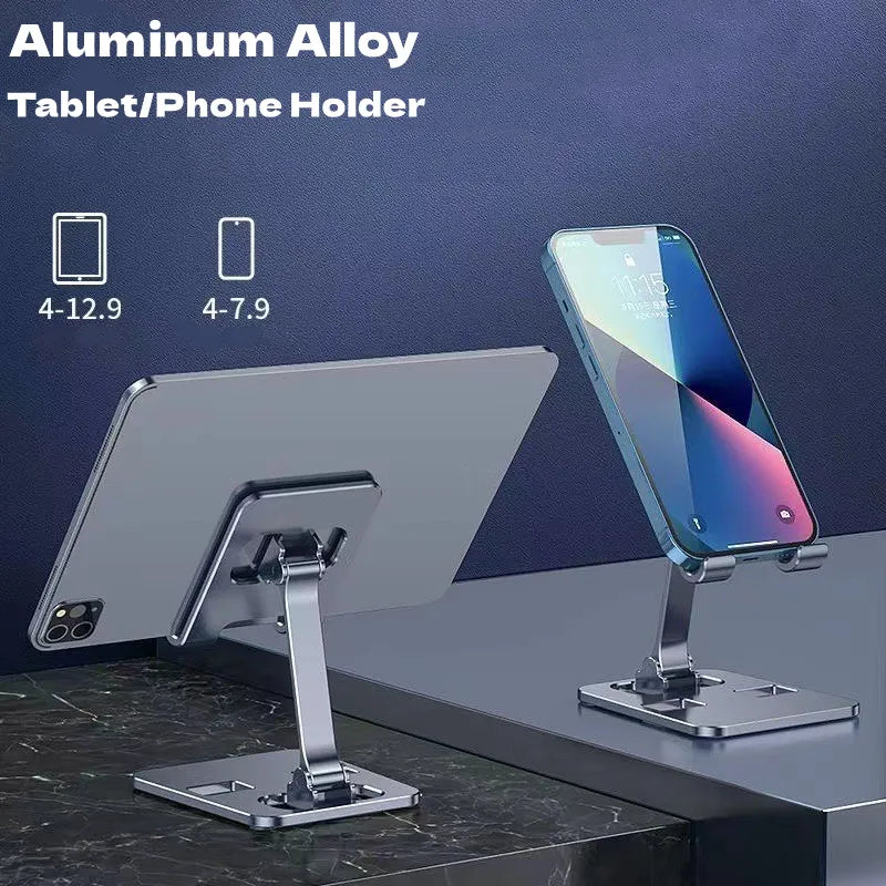 Aluminum Tablet Holder: Ultimate Hands-Free iPad & Phone Stand  ourlum.com   