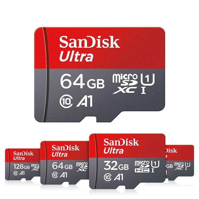 SanDisk Ultra TF Card: High-Speed Memory for Phones & Robots  ourlum.com   