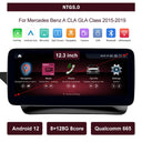 8+128G Qualcomm Android 12 Multimedia Player For Benz A CLA GLA