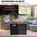 VEVOR Gas Fire Pit Table 43/54 In 50000 BTU Propane Outdoor