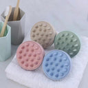 Silicone Shampoo Brush Head Scalp Massage Comb Hair Washing Comb Body Massage Brush Bath Shower Brush Salon Hairdressing Tool  ourlum.com   