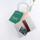 Passport Cover: Elegant World-Themed Travel Holder Gift