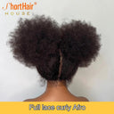 Afro Curly 360 Lace Frontal Wig 250% Density Glueless Hair