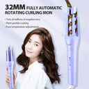 CkeyiN Automatic Hair Curler 32MM Professional Curling Wand