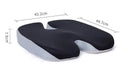 Ultimate Gel Memory Foam Seat Cushion for Pain Relief