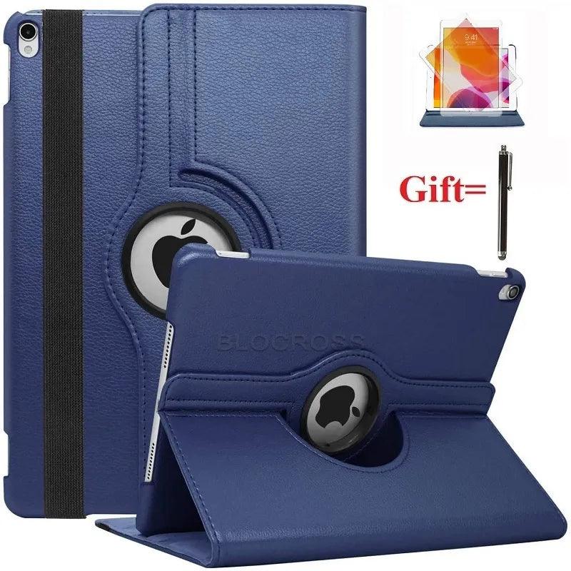 Rotating Stand iPad Case: Stylish PU Leather Smart Cover for Air Generation  ourlum.com   