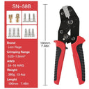 Electrician Crimping Tool Set Pressed Pliers Terminals Clamp