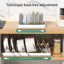 Expandable Stainless Steel Kitchen Cabinet Organizer for Cookware