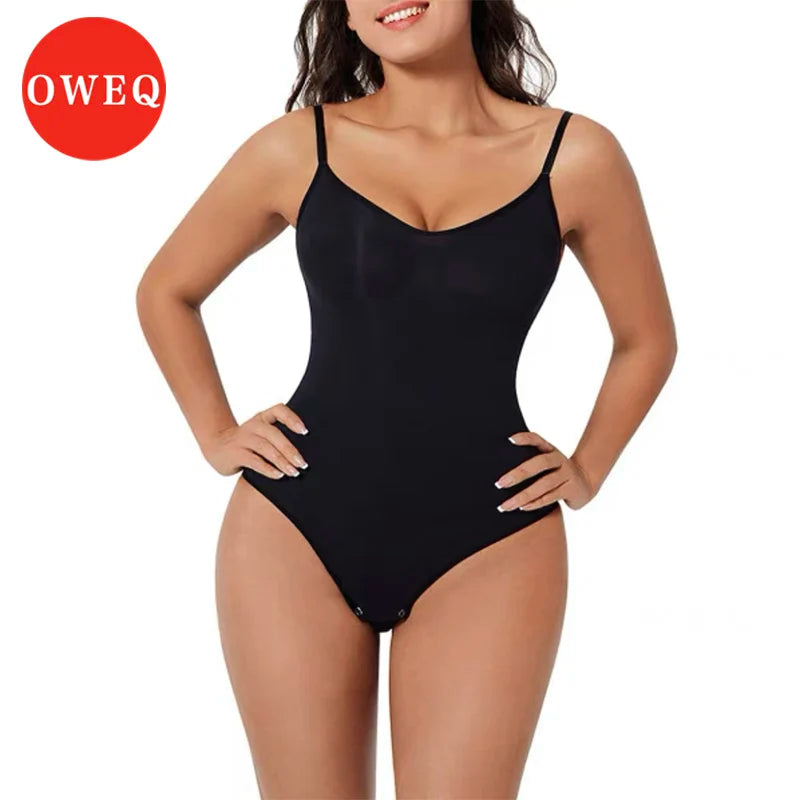 Seamless Tummy Control Bodysuit for Women - Comfortable Shapewear & Sculpting Support