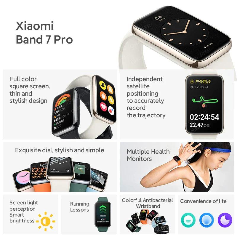 Xiaomi Mi Band Pro: Vibrant AMOLED Display, GPS Fitness Tracker.  ourlum.com   