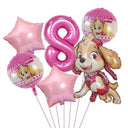 Paw Patrol Dog Balloon Set Chase Skye Marshall Birthday Fun