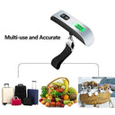 Portable Digital Luggage Scale LCD Display 50kg Travel Balance