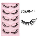 3D Cat Eye Wispy Manga Eyelash Extension Set - Natural Look & Easy Application