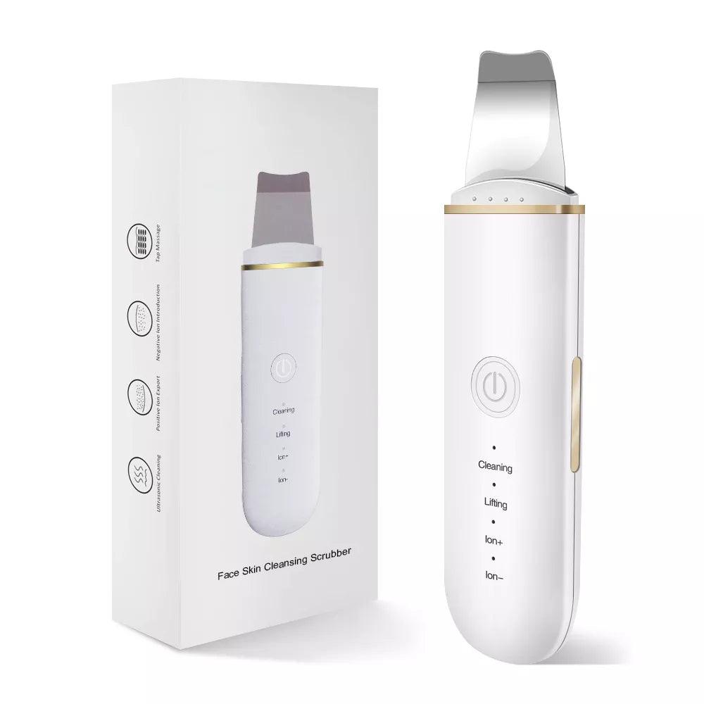 Ultrasonic Skin Scrubber: Advanced Skin Renewal & Nutrient Infusion