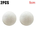 Wool Dryer Balls: Eco-Friendly Laundry Softener & Time Saver  ourlum.com 5cm-2pcs CHINA 