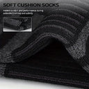 Ultimate Comfort 6-Pack Low Cut Running Socks for Men & Women