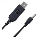 5.5*2.1mm WiFi Powerbank Cable Connector: Boost Your Device Performance  ourlum.com 5V to 9V  