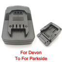 Parkside 20V Battery Adapter for Makita Bosch Dewalt Tools