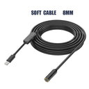 Industrial Endoscope Camera for iPhone iPad Inspection Borescope High Definition Waterproof LED Lights Accessories