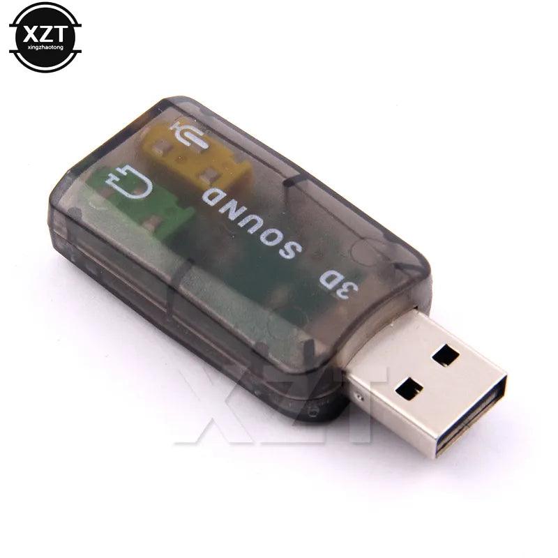 USB Sound Card Adapter: Premium Audio Enhancement for Laptop and PC  ourlum.com   