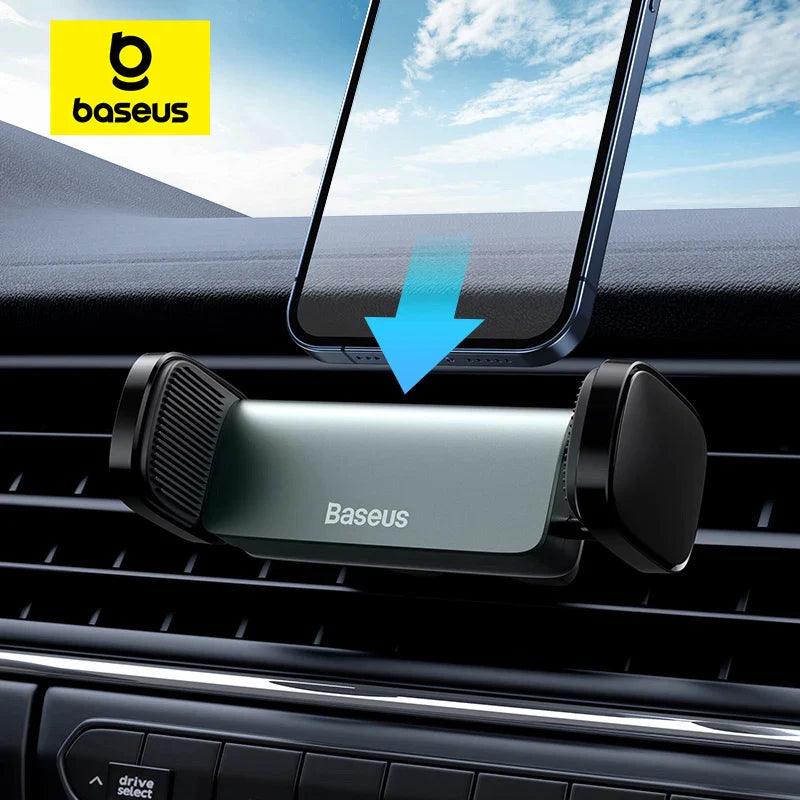 Baseus Car Phone Holder: Stylish Air Outlet Mount for Mobile Devices  ourlum.com   